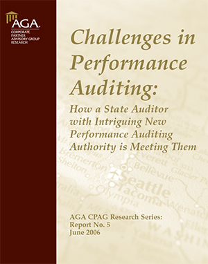 Challenges in Performance Auditing: How a State Auditor with Intriguing New Performance Auditing Authority is Meeting Them